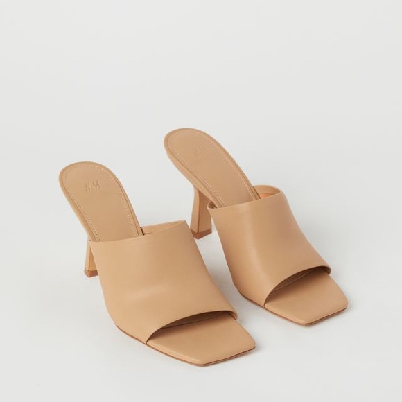H&M mules in beige - Picture 1 of 2